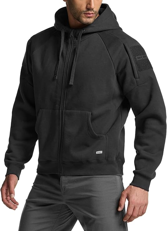 Black Zipup hoodie