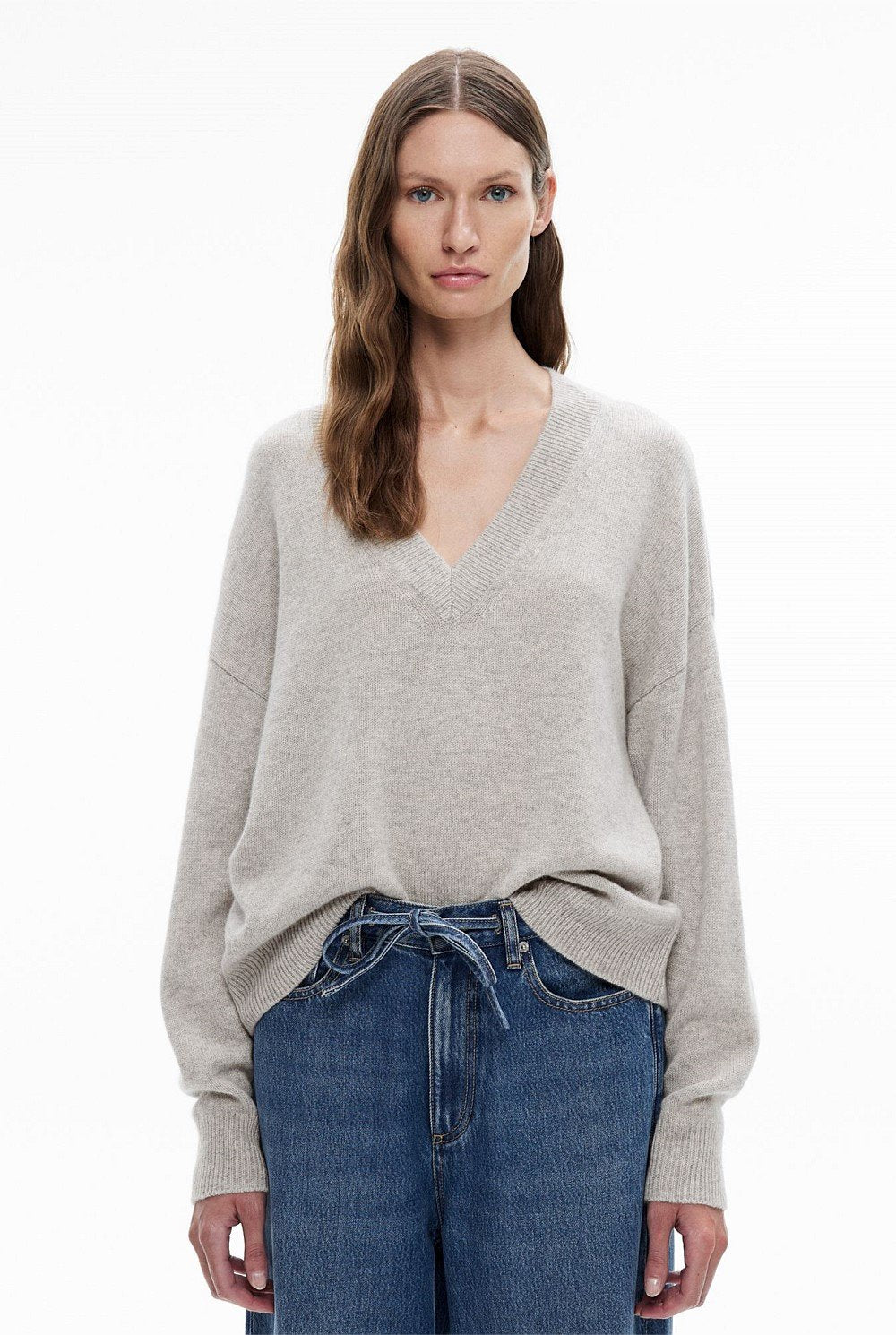 Women V neck shirt